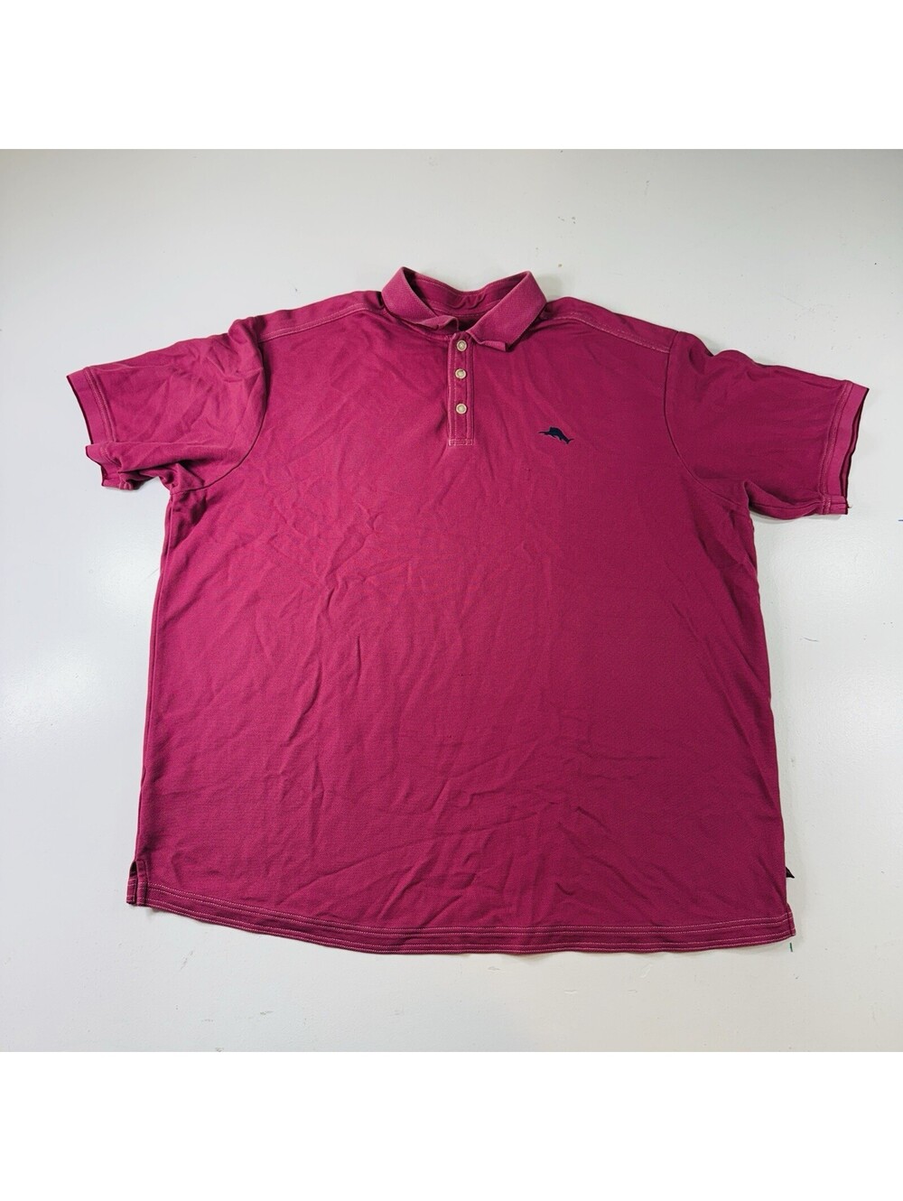 Tommy Bahama Sup ima Polo Shirt Pink Mens Size XXL